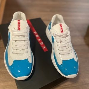 Mens Prada Americas Cup sneakers 8.5